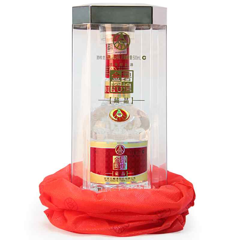 【正品保证】五粮液股份公司出品 52度金碧辉煌藏品 浓香型白酒 500ml
